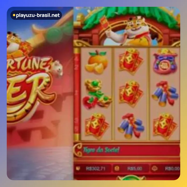 Fortune Tiger – tela do jogo